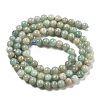 Natural Amazonite Beads Strands X-G-K068-03-4mm-A-5