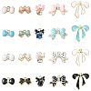 20Pcs 20 Styles Alloy Enamel Pendants ENAM-YW0003-92-1