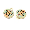 Printed Alloy Pendants PALLOY-P319-07D-17-2