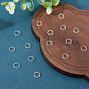 925 Sterling Silver Split Jump Rings STER-TA0001-48B-4