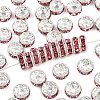 Brass Grade A Rhinestone Spacer Beads RB-A014-Z8mm-23S-1