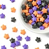 100Pcs 3 Colors Opaque Acrylic Beads MACR-FS0002-26-2