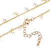 Brass Curb Chains Necklaces NJEW-JN03204-2