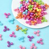 Opaque Plastic Tri Beads for Christmas Ornaments Making SACR-R609-M-5