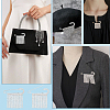 4Pcs Zinc Alloy & Crystal Rhinestone Tassel Brooch JEWB-PH0001-84S-5
