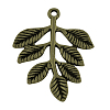 Tibetan Style Alloy Pendants TIBEP-R304-027AB-LF-1