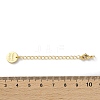 Brass Lobster Clasps & Ends with Chain KK-F880-36G-4