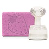 Clear Acrylic Soap Stamps DIY-WH0438-009-1