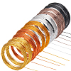   12 Rolls 6 Colors Round Aluminum Craft Wire AW-PH0002-24-1