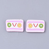 Handmade Polymer Clay Cabochons CLAY-S092-61-2