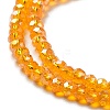 Electroplate Glass Beads Strands EGLA-A034-T2mm-B01-3
