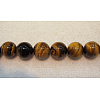 Round Tiger Eye Beads Strands X-Z0RQT014-2
