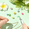 8Pcs 8 Styles Electroplate Alloy Charms FIND-CJ0005-49-5
