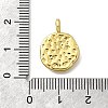 Brass with Enamel Pendants KK-D295-31G-04-2