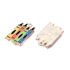 Alloy Enamel Pendants ENAM-Q004-01KCG-27-2