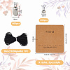 DIY Morse Code CCB Plastic Beads Bracelets Making Kits DIY-DC0003-90B-2