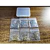 240Pcs 6 Style Brass Links Connectors KK-FH0002-26-1