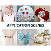 48Pcs 12 Colors Glass Cabochons GLAA-TA0001-52-7