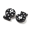 Baking Paint Glass Enamel Beads LAMP-D303-04K-2