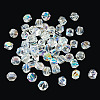 60Pcs 2 Colors Electroplate Glass Beads EGLA-TADJ0001-19E-4
