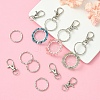 60Pcs Alloy Swivel Lobster Claw Clasps FIND-YW0004-54P-5