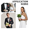 1Pc Silk Cloth Wrist Corsage AJEW-CP0001-71-7