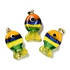 Handmade Lampwork Pendants LAMP-A007-01G-05-04-1