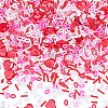Valentine's Day Lip Handmade Polymer Clay Sprinkles Mix CLAY-SC0001-97B-1