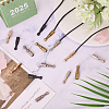 15Pcs 5 Colors Alloy Pendants Findings FIND-CA0009-93-4