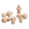 Unfinished Wooden Blank Mushroom Sets PW-WGBFC8A-01-6