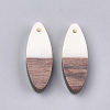 Resin & Walnut Wood Pendants RESI-S358-18D-2