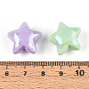 UV Plating Opaque Acrylic Beads OACR-N143-10-3