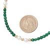White Jade Necklaces NJEW-JN05340-01-3