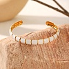 304 Stainless Steel Enamel Cuff Bangles for Women FS-WGB70EE-01-5