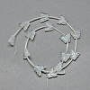 Smelting Quartz Crystal Beads Strands X-G-T014-06-1-2
