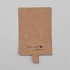 Kraft Paper Keychain Display Cards CDIS-WH20001-08A-1