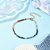 Chakra Natural Mixed Gemstone Chips Beaded Bracelets for Women BJEW-JB11631-01-1