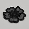 Organza Embroidery Sew on Appliques PATC-WH0008-61F-2
