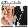 63Pcs 2 Styles Luminous Transparent Acrylic Beads MACR-TA0002-22-9