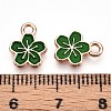 Alloy Enamel Charms ENAM-T022-07F-3