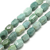 Natural Amazonite Crystal Beads Strands G-R425-15-1