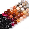 Natural & Synthetic Mixed Gemstone Beads Strands G-D080-A01-01-22-4