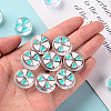 Transparent Enamel Acrylic Beads LS-TACR-S155-005B-5