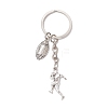 5Pcs Alloy Keychains KEYC-JKC01046-4