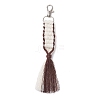 Handmade Macrame Cotton Cord Hanging Ornaments HJEW-JM02661-4