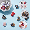 2 Sets Handmade Porcelain Beads for DIY Bracelet Accessories PORC-SP0001-28-6