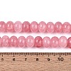 Baking Paint Crackle Glass Beads Strands DGLA-N020-01A-02-4