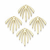 Rack Plating Alloy Pendants PALLOY-T077-122LG-RS-1