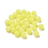 Imitation Jade Acrylic Beads MACR-G066-01D-1