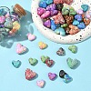 2Bags Opaque Acrylic Beads MACR-YW0004-32A-5